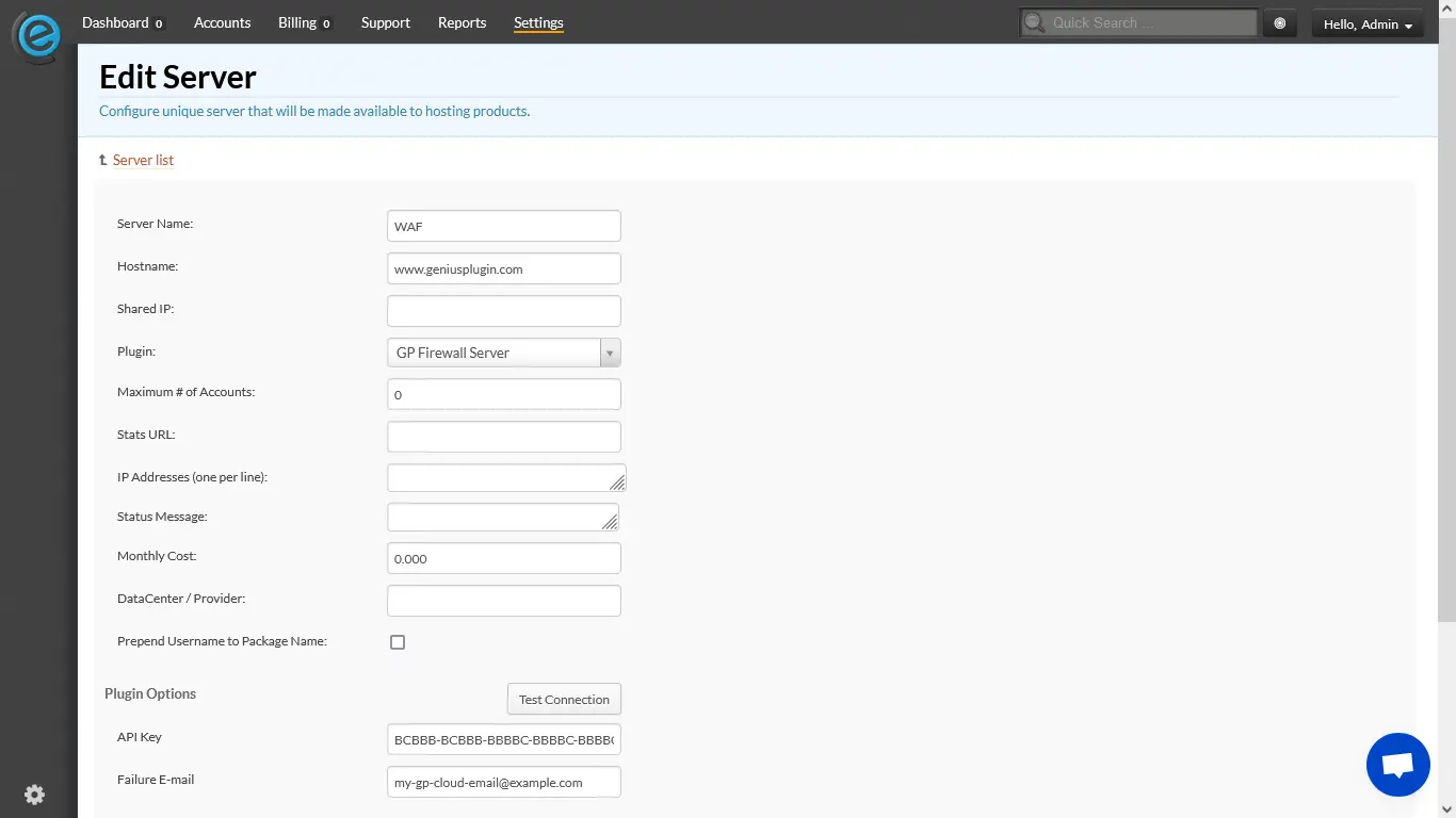 clientexec website firewall