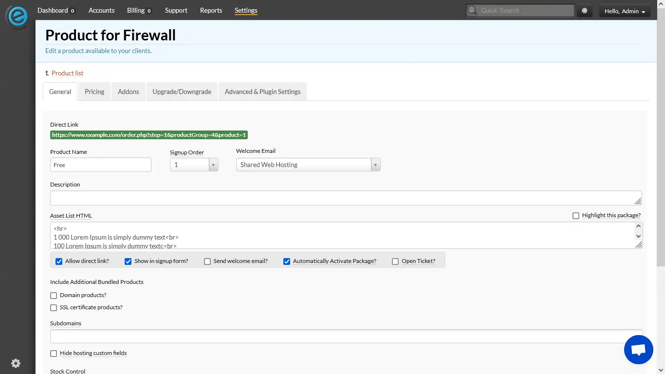 clientexec firewall security