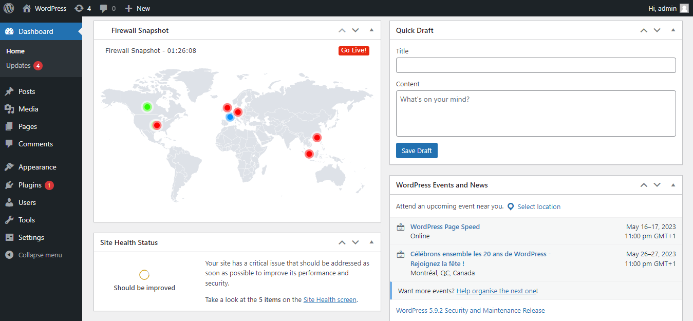 wordpress firewall